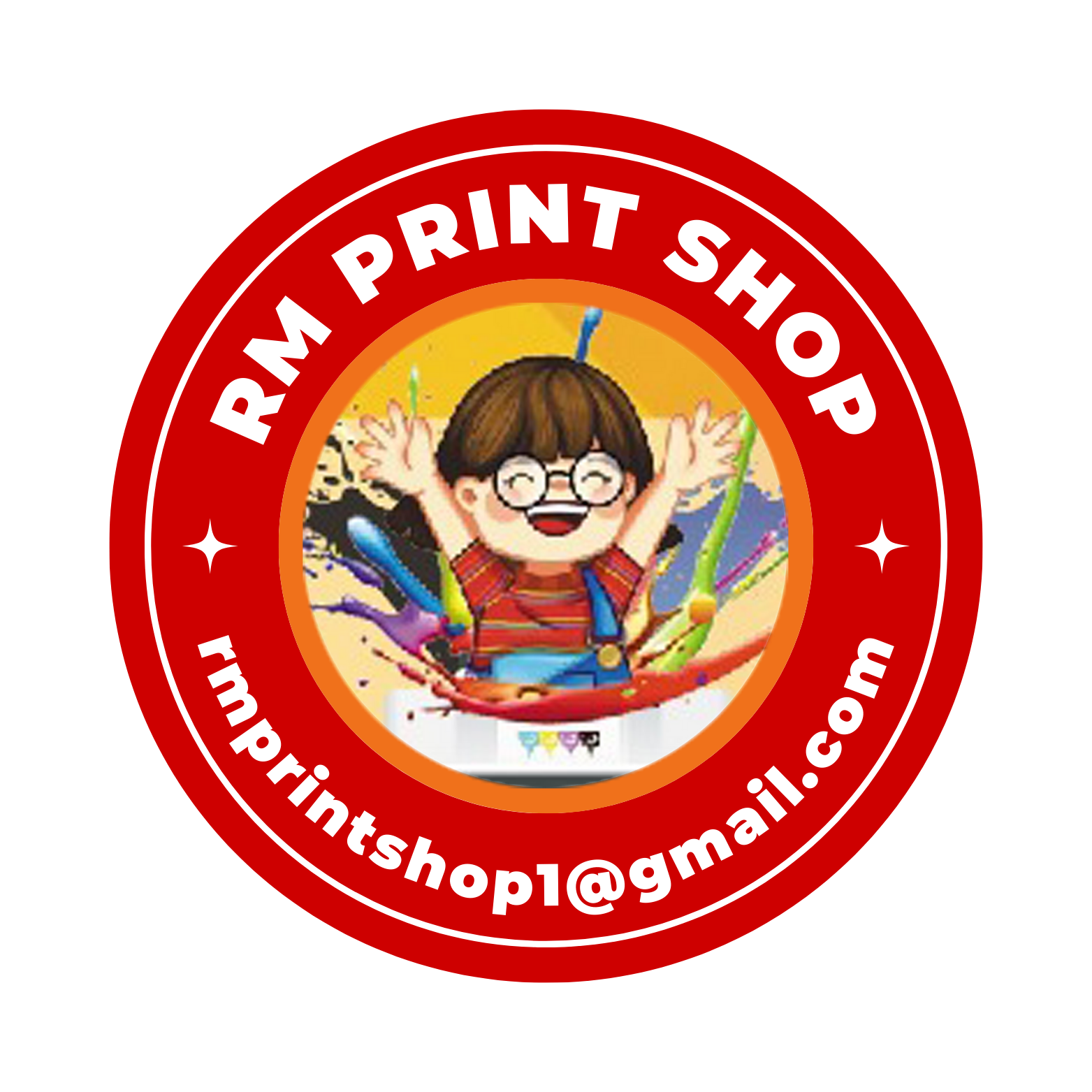 RM Print Shop Logo
